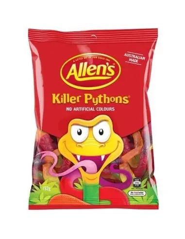 ALLENS Pythons 192g x 12 - Groceries