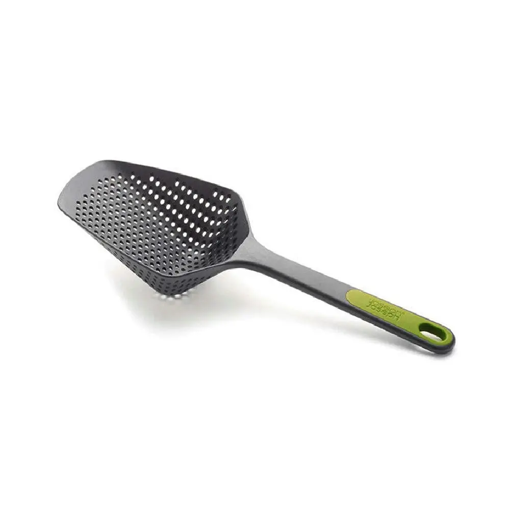Joseph & Joseph Scoop Plus 34cm Colander Large Kitchen Cooking Utensil Grey/GRN - Home & Garden