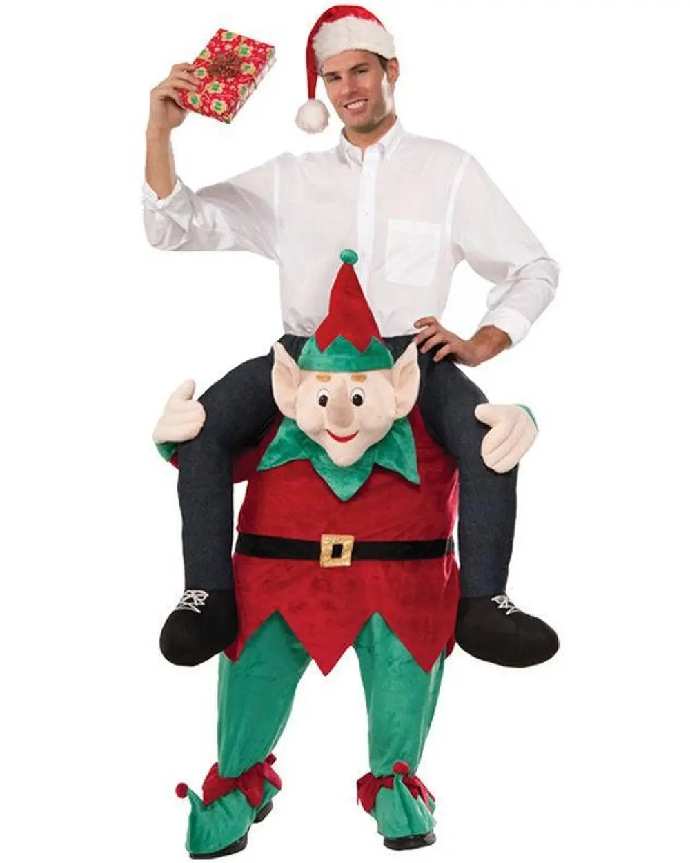Carry On Elf Christmas Costume Suit - Fashion
