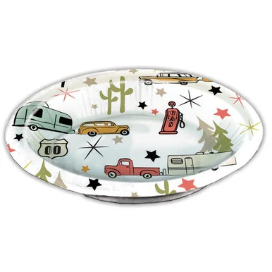 Camp Casual CC007RB Eco-Friendly 20 oz Paper Bowls