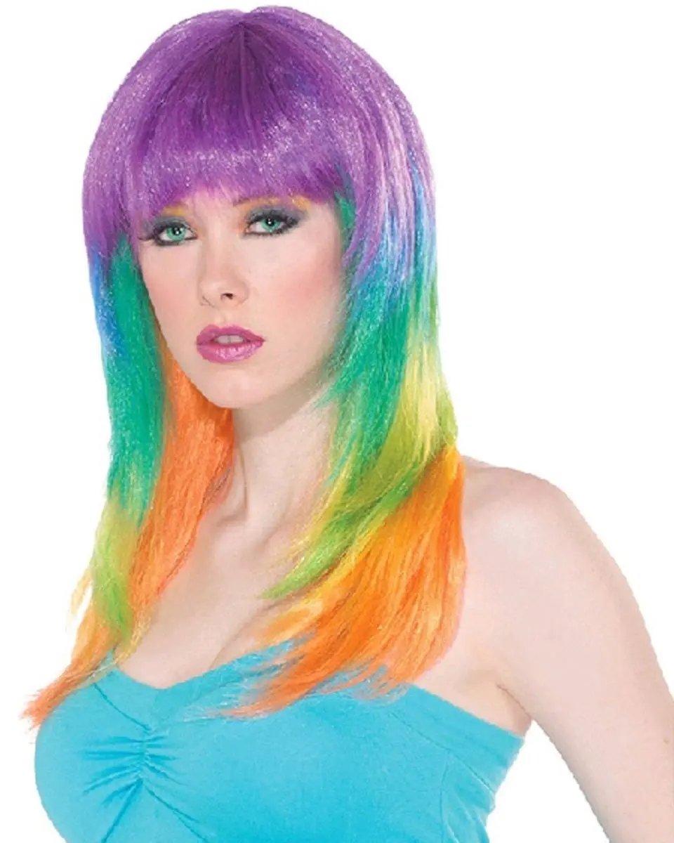 Candy Club Prism Rainbow Costume Wig - Fashion