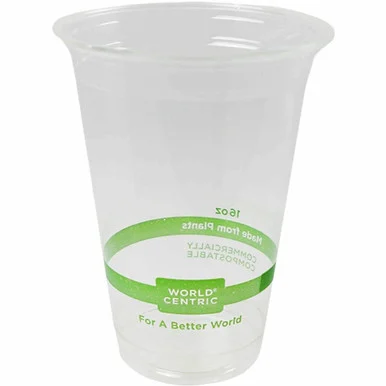World Centric 16oz Compostable Cold Cup (cpcs16)