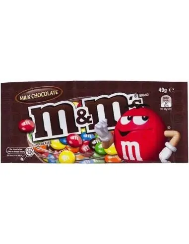 Mars M & M's Milk Chocolate 49g x 12 - Groceries