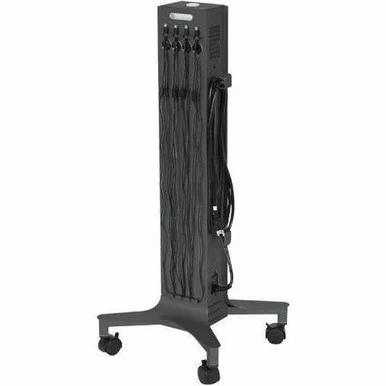 Bretford CUBE Tower Pre-Wired Mobile Charging Station (ctwr800usbc-bp)