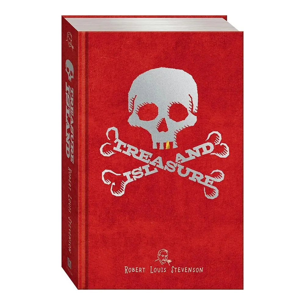Bonney Press Treasure Island Unabridged Classic Hard Cover Book Fiction - Entertainment