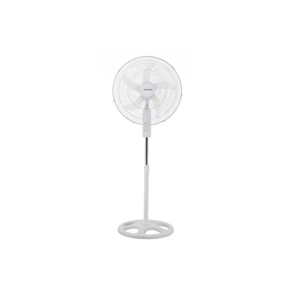 Heller 50cm Adjustable Cooling Air Home/Office Pedestal Fan 50W - White