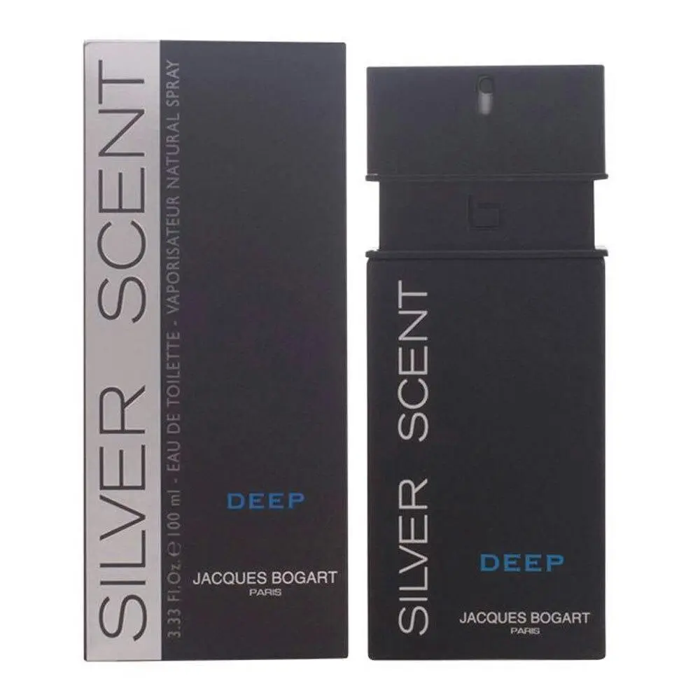 Jacques Bogart Silver Scent Deep 100ml Eau de Toilette Fragrances EDT for Him - Beauty