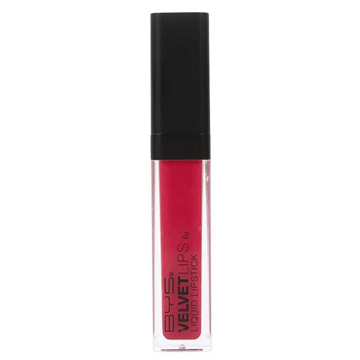 BYS Velvet Cream Soft Plush Lipstick Lip Colour Cosmetics Makeup Lily Vibrant 6g - Beauty