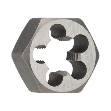 Drill America DWTMHX18X15 M18 X 1.5 Carbon Steel Hex Rethreading Die