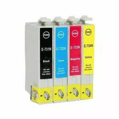 E-0731N Compatible Inkjet Cartridge Set 4 Ink Cartridges