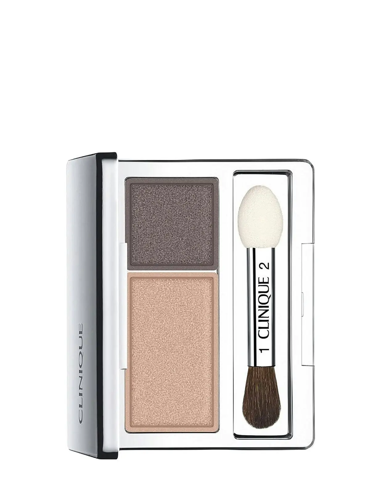 Clinique All About Shadow Duo 06 Neutral Territory 1.7g - Beauty