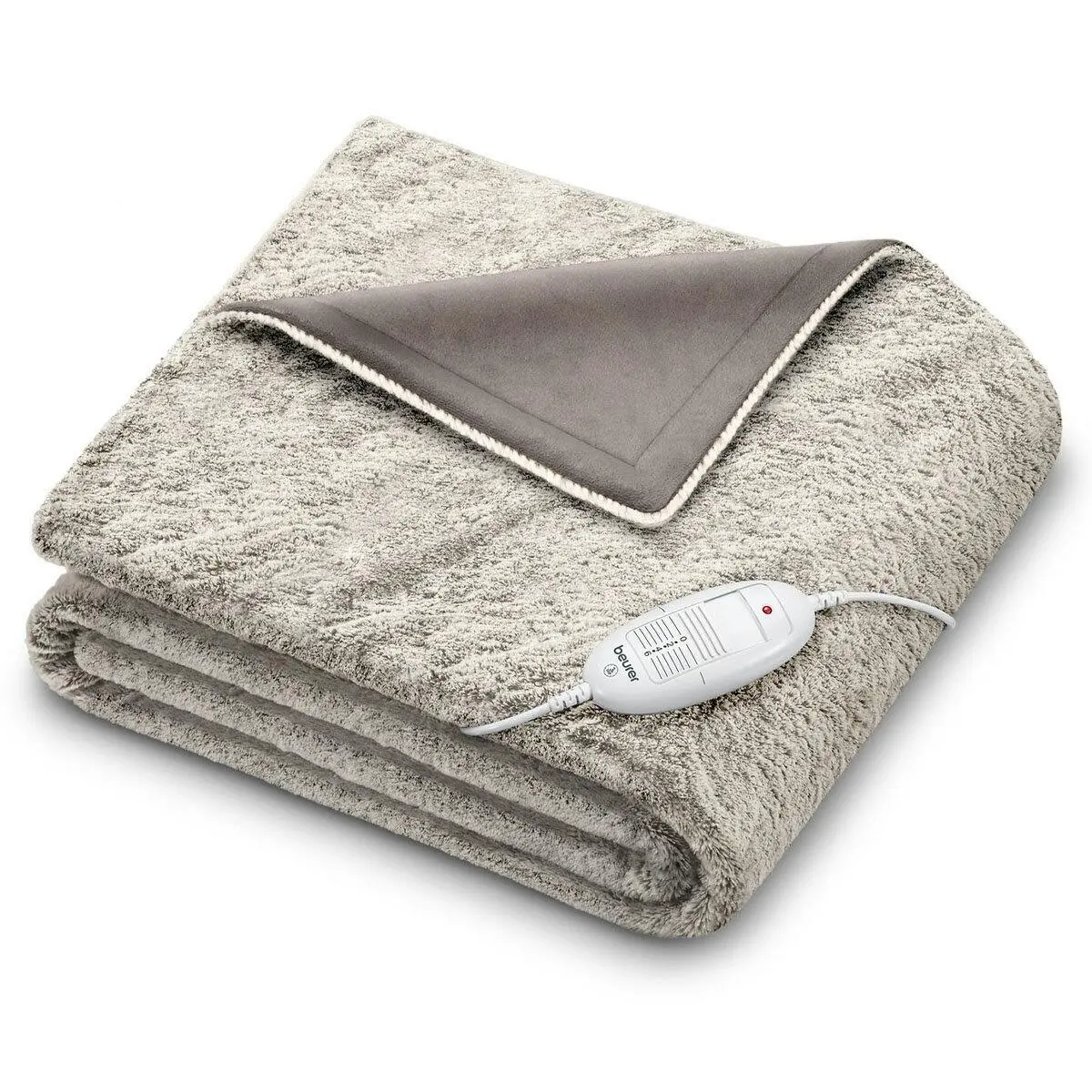 Beurer CosyNordic Heated Overblanket Toffee - Home & Garden