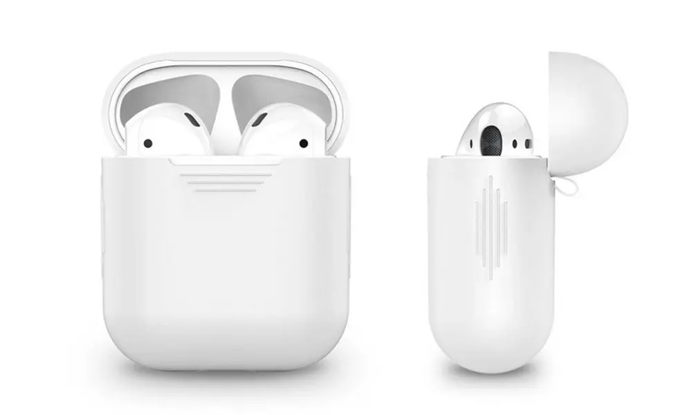 Silicone Protective Skin for Apple Airpods - Electronics