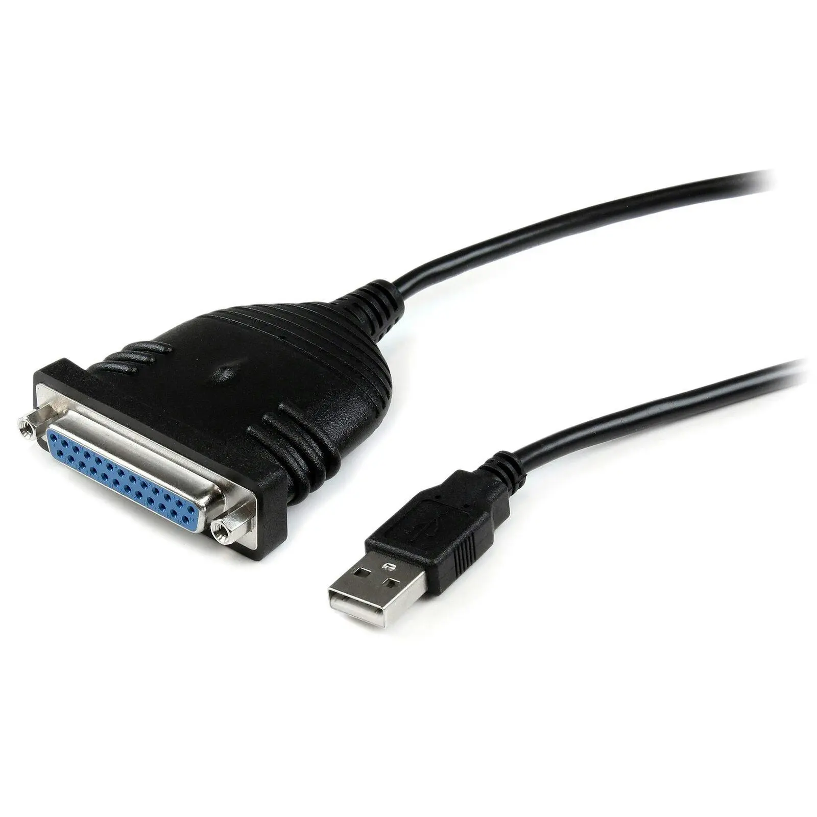 Star Tech 6ft USB to DB25 Parallel Printer Adapter Cable Cord for PC/Computer - Electronics