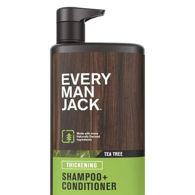 Every Man Jack EMJ1695 2in1 Thickening Tea Tree Shamp 16 Fl Oz