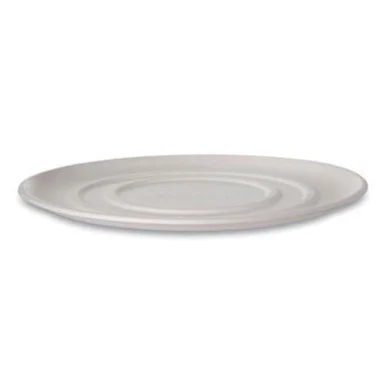 Eco Products EP-SCPTR16 Worldview Sugarcane Pizza Trays, 16 X 16 X 02, White, 50/carton