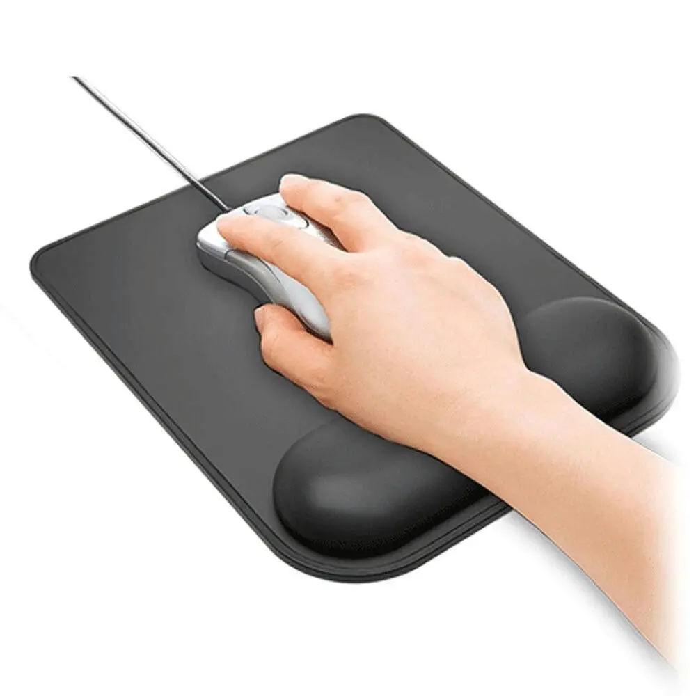 Sansai Foam Fusion Wrist Rest Support Computer/Laptop Mouse Pad Assorted - Electronics