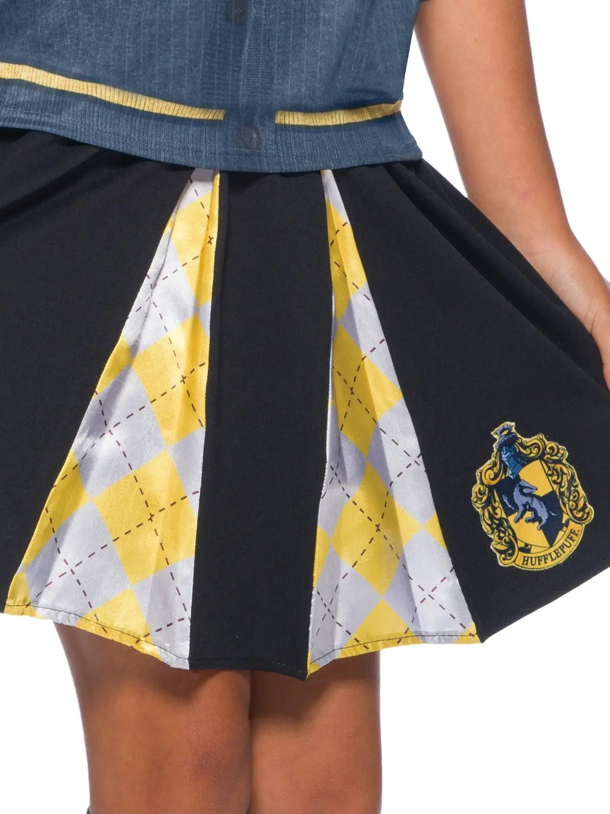 Harry Potter Hufflepuff Kids/Child Skirt Dress Up Party Costume Girls One Size - Fashion