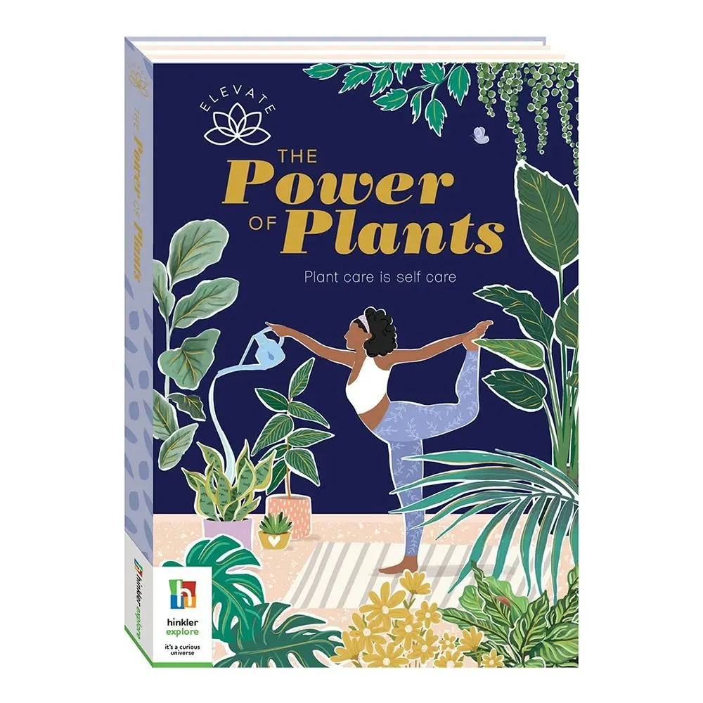 Elevate The Power of Plants Mindful Wellness Self Care Book Spiritual Health - Entertainment