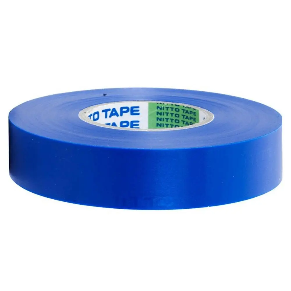 Nitto Denko 19mm x 20m Professional PVC Electrical Insulation Sticking Tape Blue - Hardware