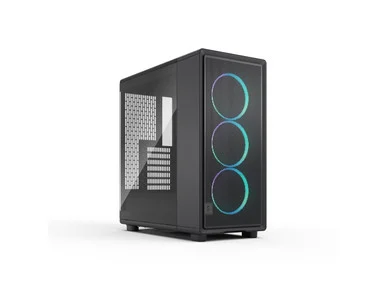 Fractal Design FDCEPO1A04 RGB PC Case Black with Tinted Tempered Glass ATX