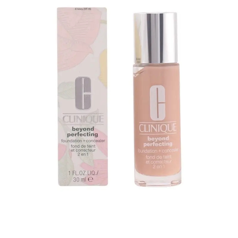 Clinique Beyond Perfecting Foundation + Concealer CN 28 Ivory 30ml - Beauty