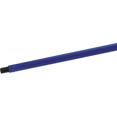 San Jamar 362019414 Plastic Coated Metal Handle, 0.85" Dia X 48", Blue, 12/carton FLO362019414