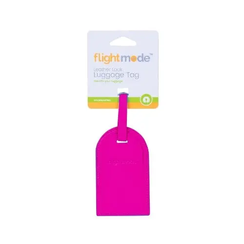 Leather Look Luggage Tags - Fashion
