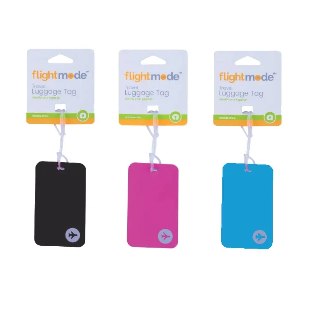 Flightmode PVC Luggage Tags - Fashion