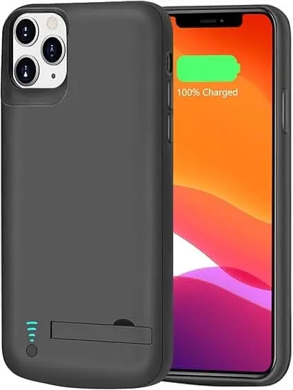 For iPhone 11 Pro Smart Battery Power Bank Charger Cover - Electronics
