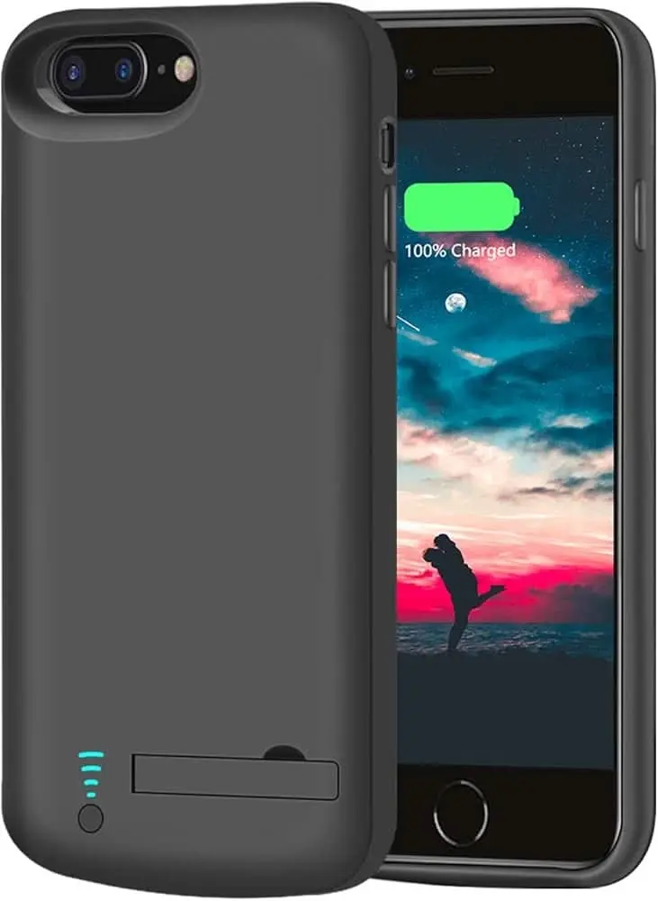 For iPhone 6s Plus Battery Power Bank Pack Charging Cover - Electronics