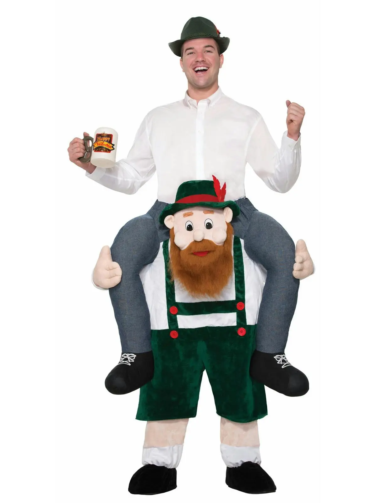 Rubies Beer Buddy Piggy Back Oktoberfest Men's Dress Up Party Costume Size STD - Fashion