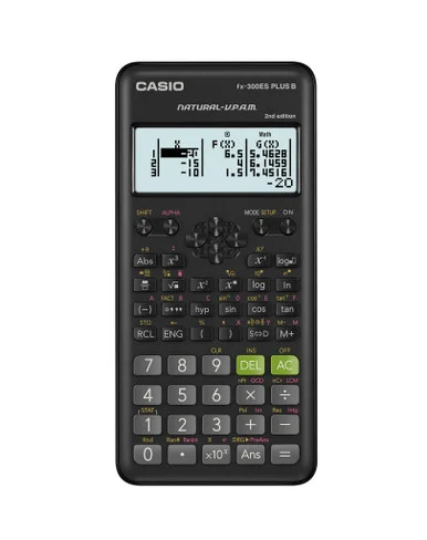 Casio FX-300ESPLSB Scientific Calculator - Black FX300ESPLSBWAIT