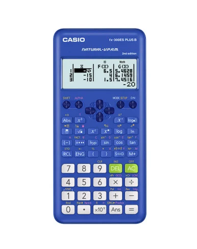 Casio FX-300ESPLSB Scientific Calculator - Blue FX300ESPLSBBUWAIT