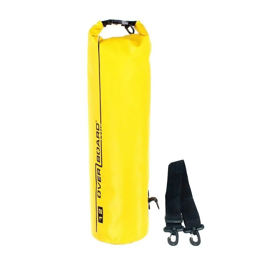 Overboard Waterproof Dry Tube Bag 12 Litre Yellow | AOB1003Y - Sports & Outdoor