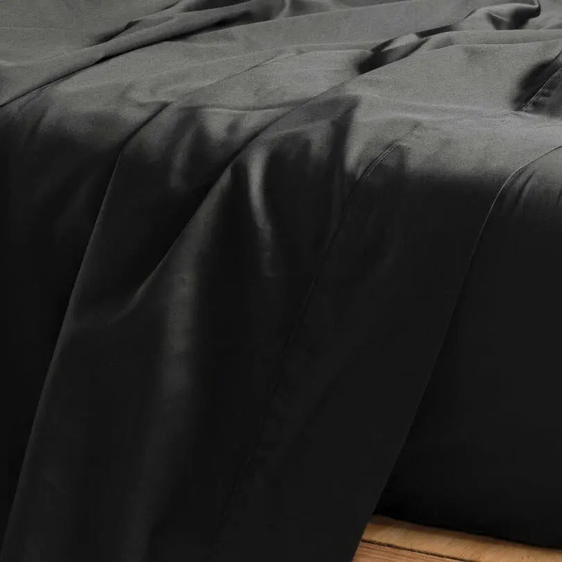 Linen House Augusta 500TC Magnet King Flat Sheet - Home & Garden