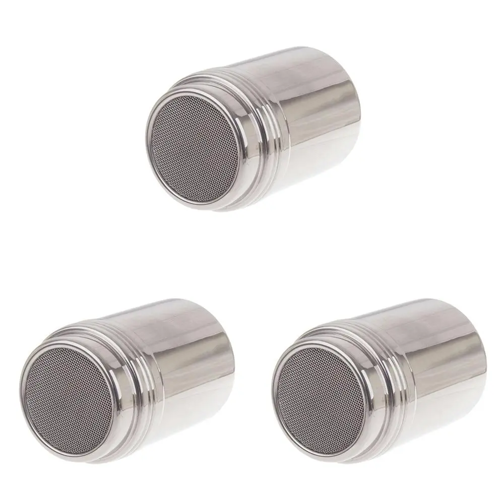 3x Appetito Stainless Steel Mesh Shaker Duster Home Kitchen Cooking/Baking Small - Home & Garden