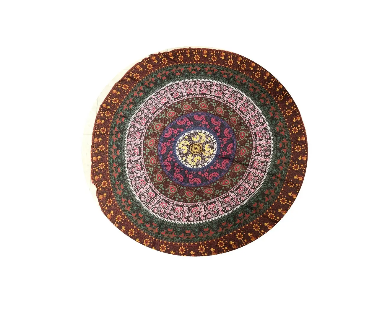 TODO Luxury Edition Chiffon Digital Print Beach Throw Yoga Roses - Beauty