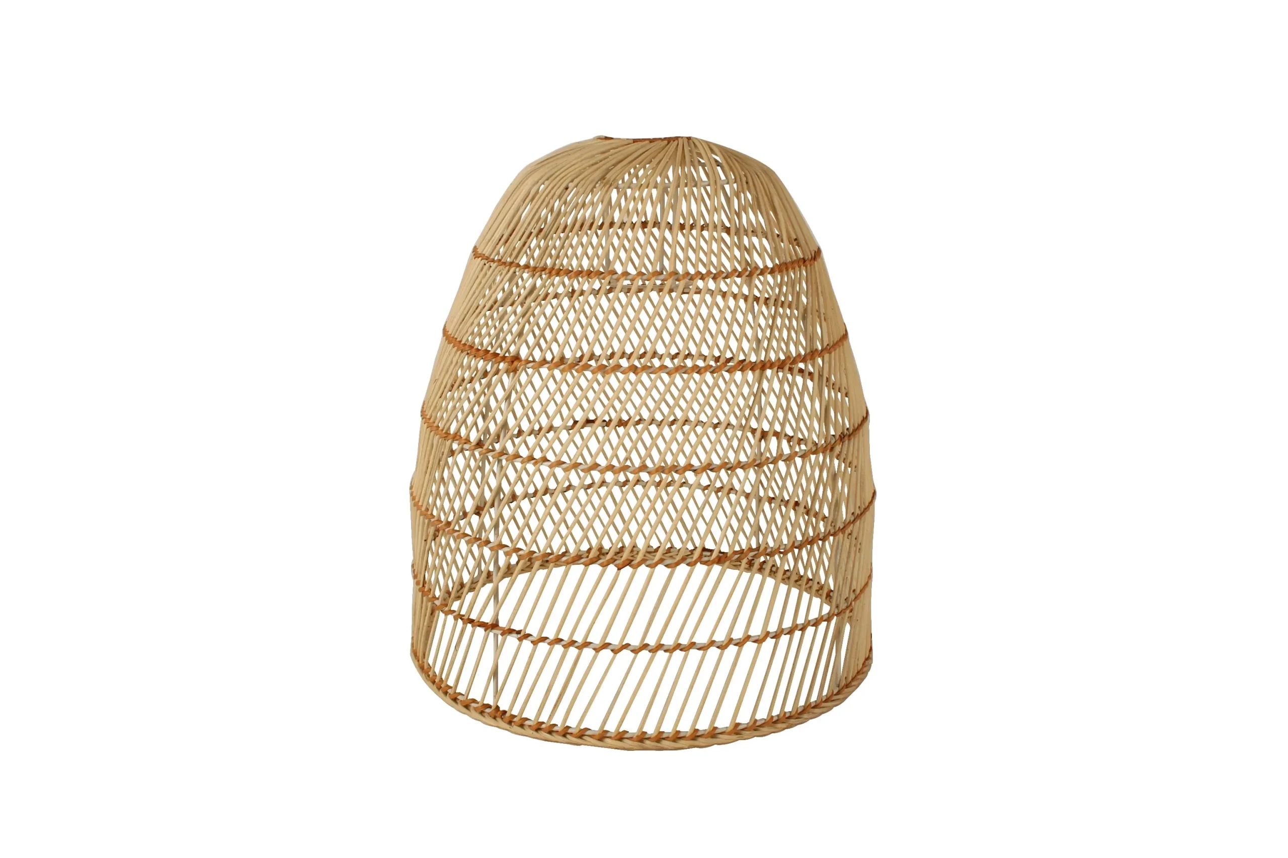 Elisha Rattan Lamp Shade Metal Frame 35 x 33cm - Home & Garden