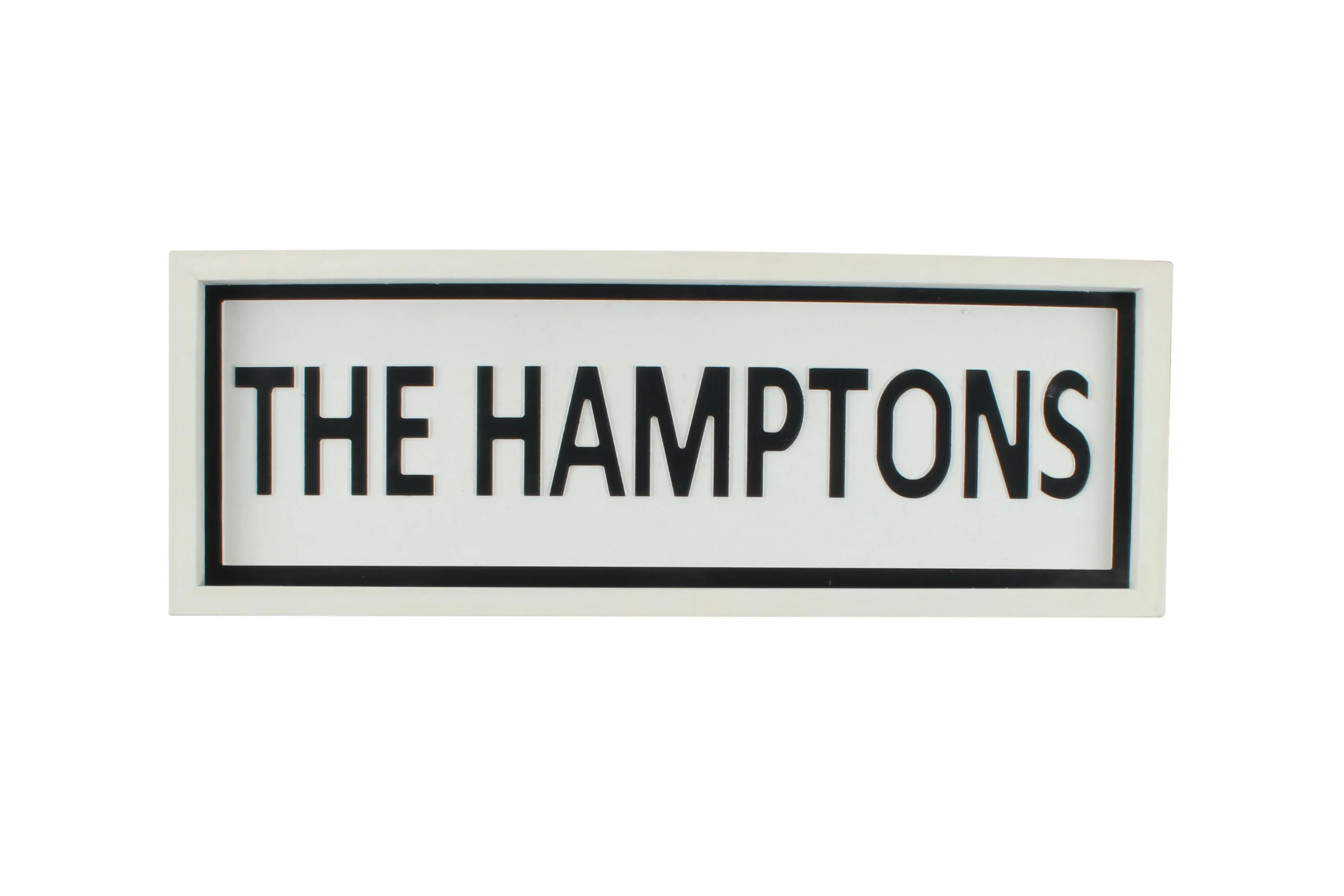 Hume Wood The Hamptons Sign - Home & Garden