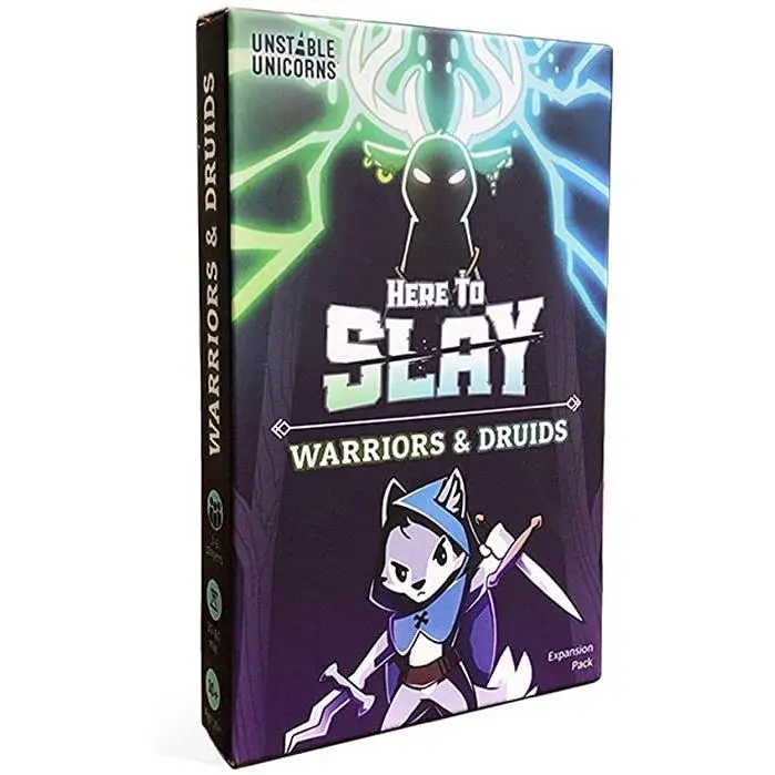 Here to Slay Warriors and Druids Expansion - Toys & Games