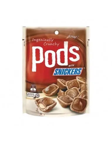 Pods Snickers 160g x 15 - Groceries
