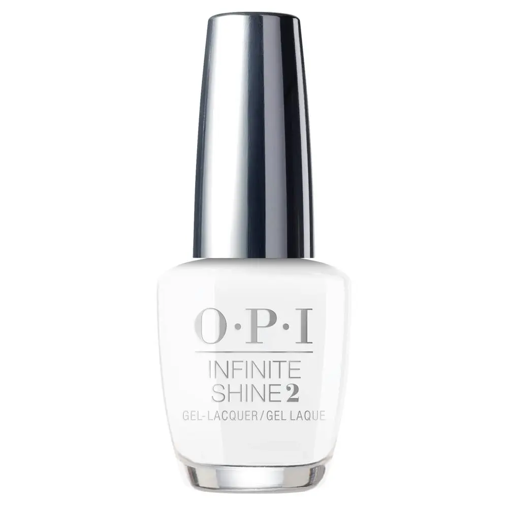 OPI Infinite Shine 15ml Long Wear Lacquer Nail Polish Alpine Snow White Manicure - Beauty