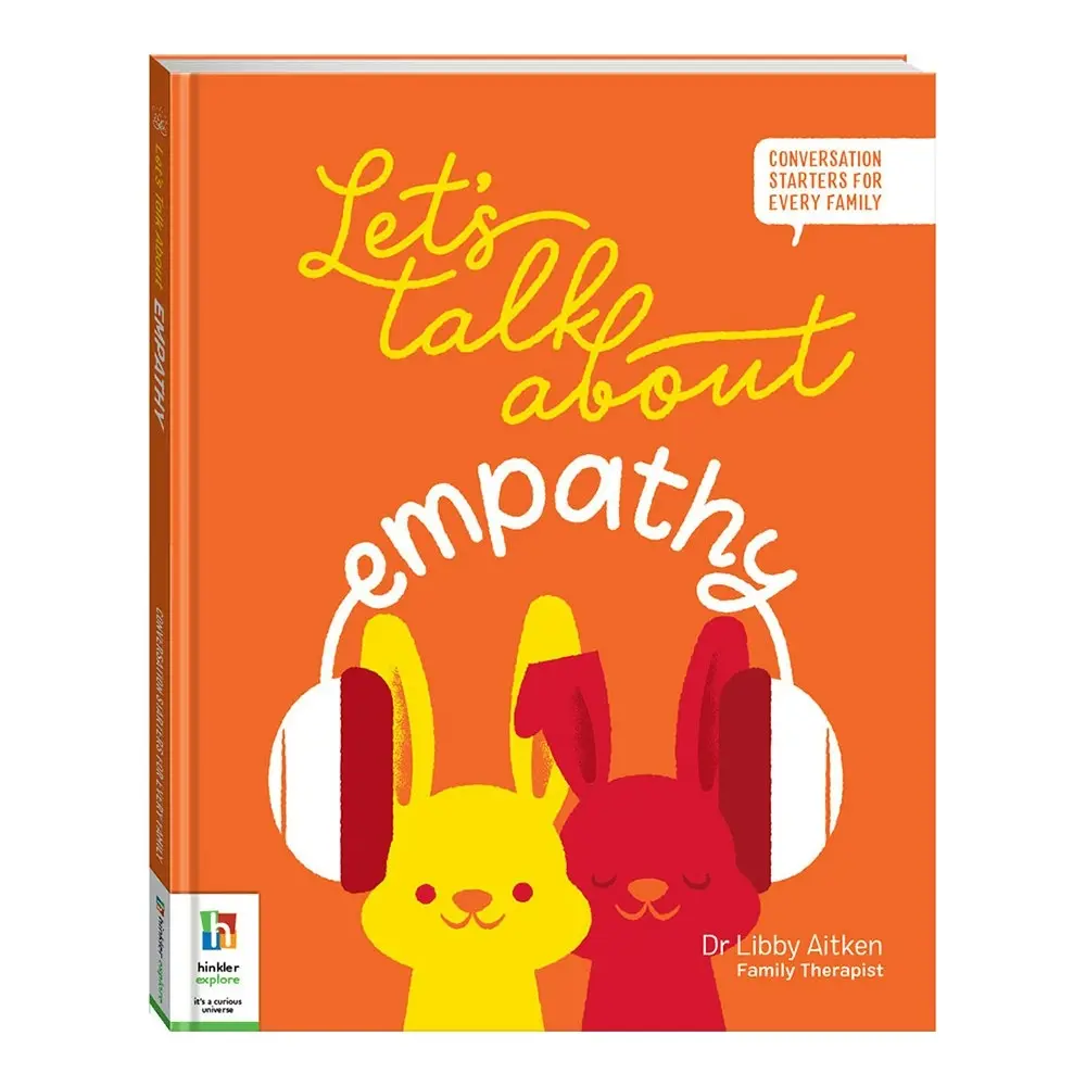 Elevate Let's Talk About Empathy Mental Health Book Welness/Mindfulness 5y+ - Entertainment