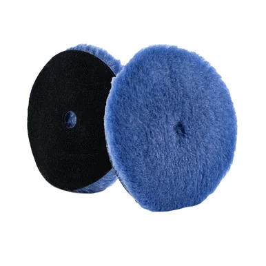 Lake Country HYB-159-LC Blue Hybrid Wool W/center Hole 6.25" X 1"