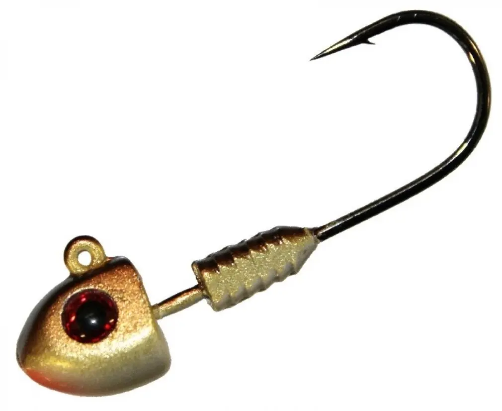 3 Pack of 1/6oz Golden Boy TT Lures DemonZ Jigheads with Size 1 Hooks - Sports & Outdoor