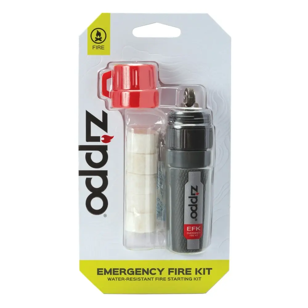 Zippo Flint Spark Wheel Outdoor Emergency Fire Kit With Spark Tinder 99333 - Sports & Outdoor