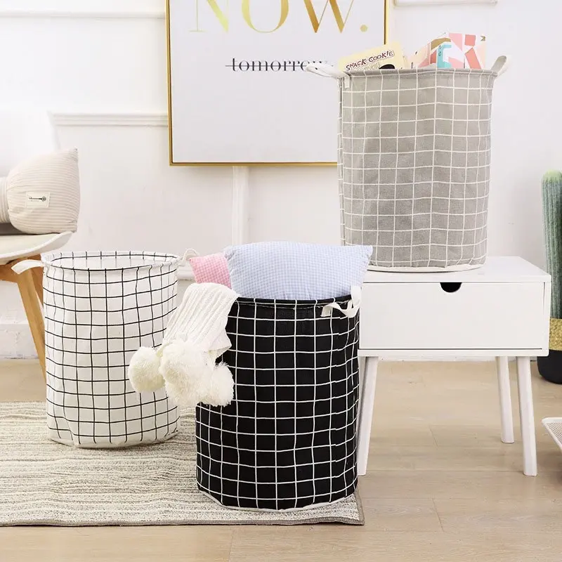 3 Pack Foldable Laundry Basket With Large Capacity - Home & Garden
