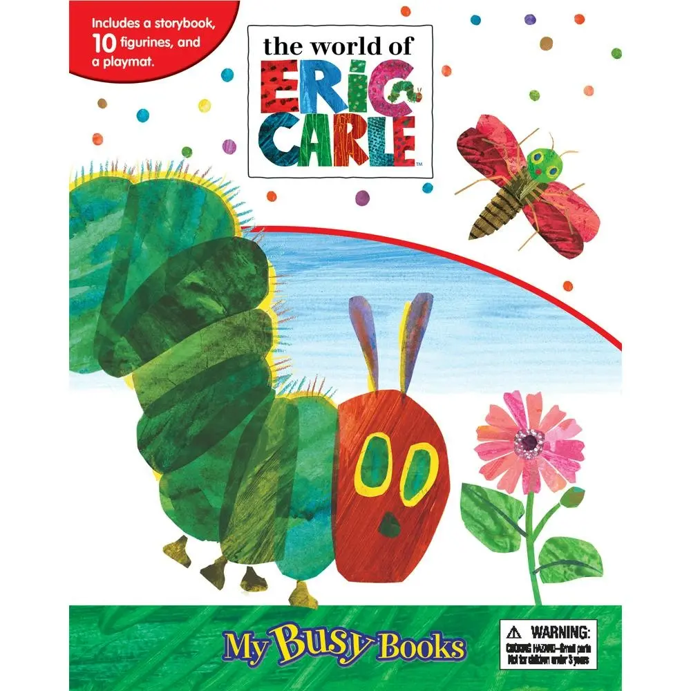 Eric Carle My Busy Books Kids/Children Storybook/Toy/Playmat Activity Kit 3+ - Entertainment