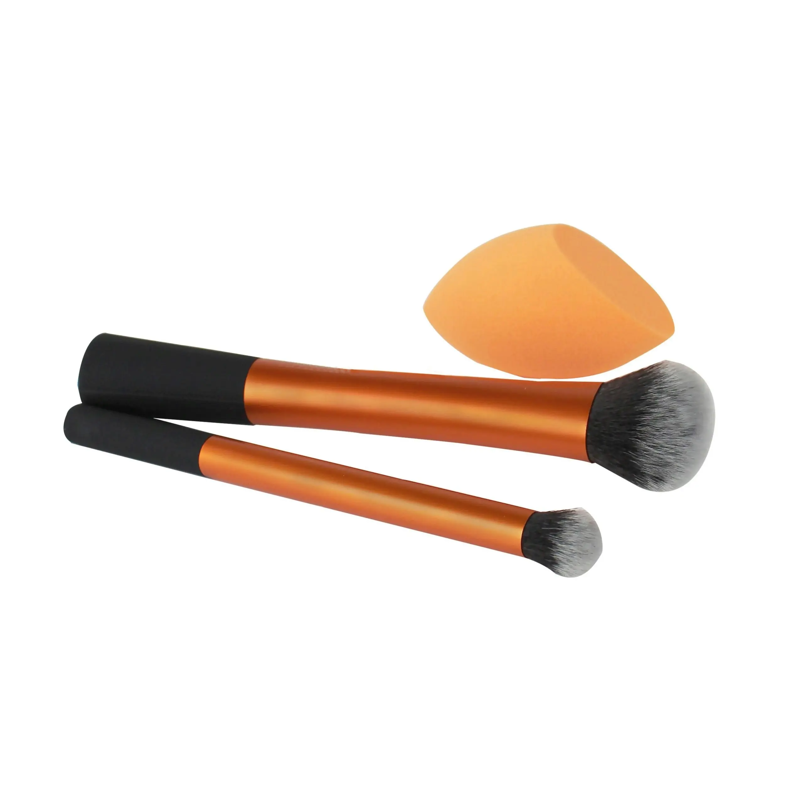 3pc Foundation Sponge Concealer Brush Makeup Set - Beauty